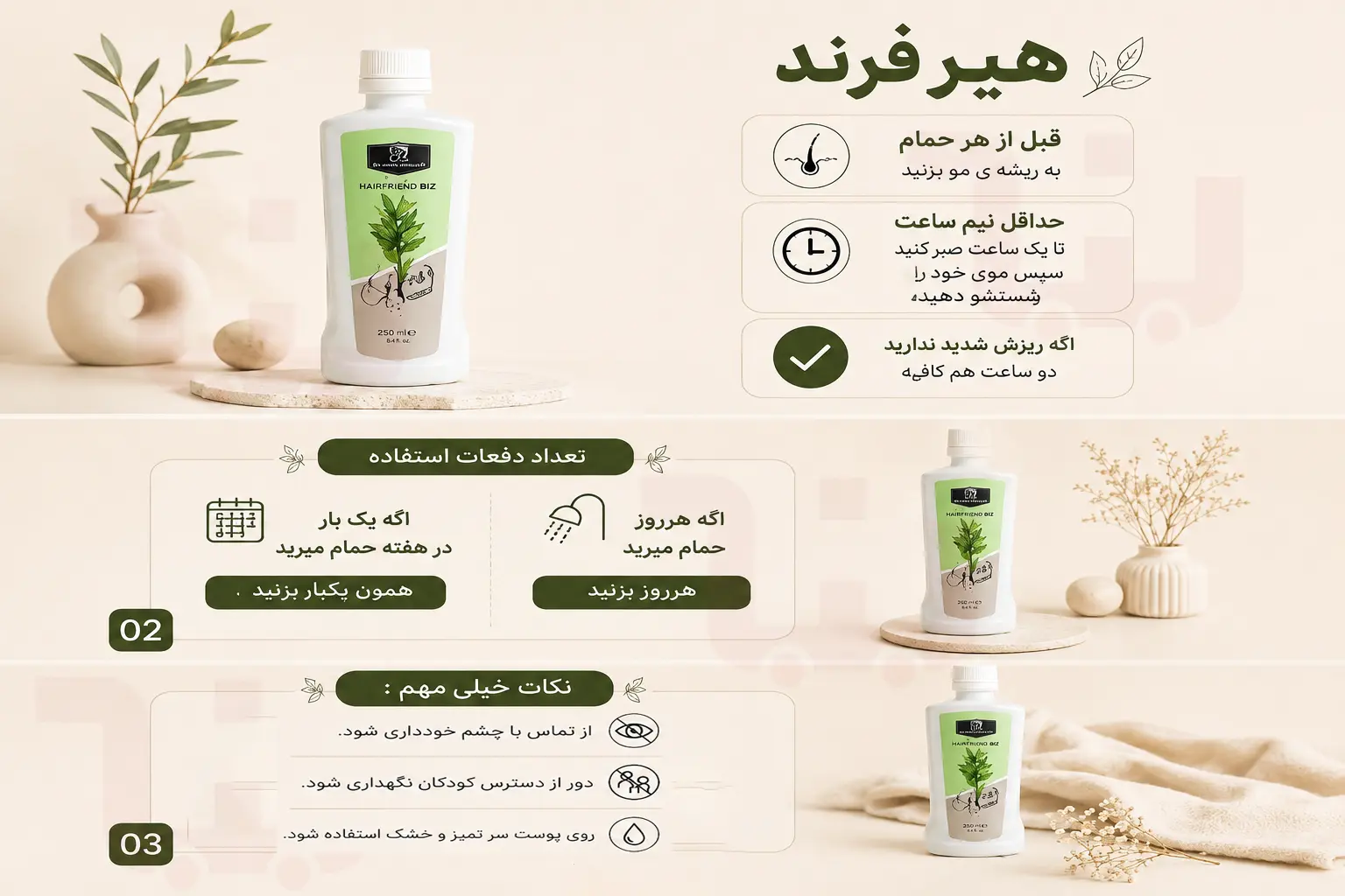 روش استفاده از هیرفرند بیز