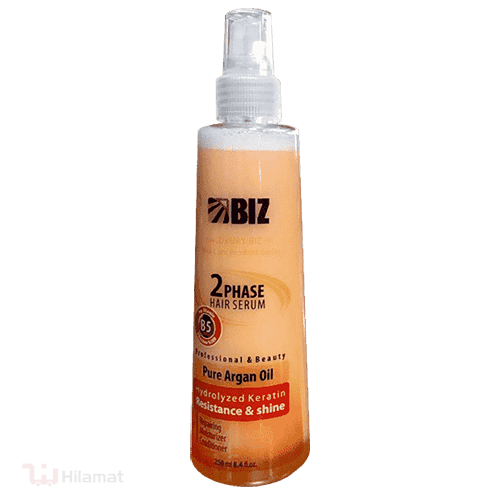 سرم دوفاز تقویت کننده موی سر حاوی روغن آرگان دکتر بیز 250 میل