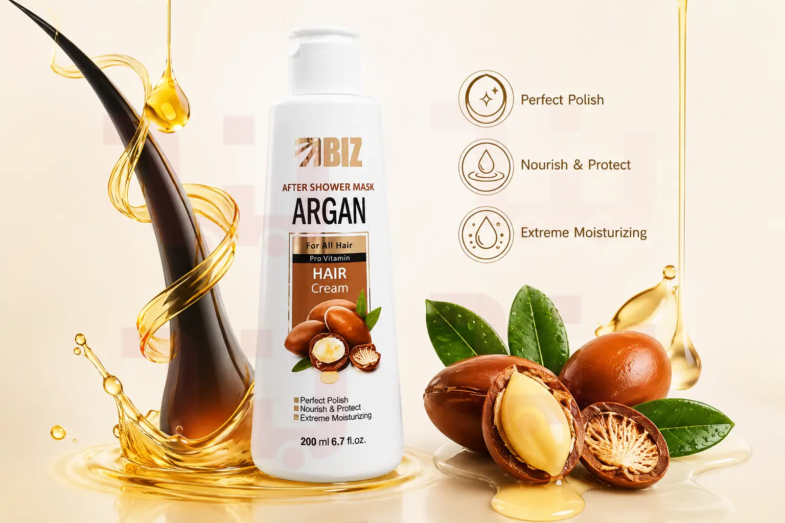 کرم تقویت کننده روغن آرگان