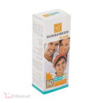 فلوئید ضدآفتاب بی‌رنگ مای SPF50 مدل Hyaluronic Acid مناسب انواع پوست