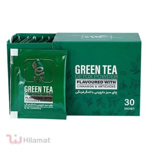 عصاره چای سبز فوری طعم دار الن بیوتی بسته 30 عددی