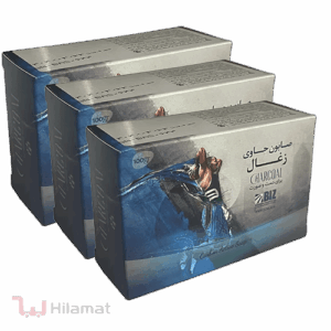 صابون حاوی زغال بیز پک سه عددی