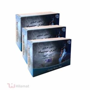 صابون کربن سیاه بیز پک سه عددی