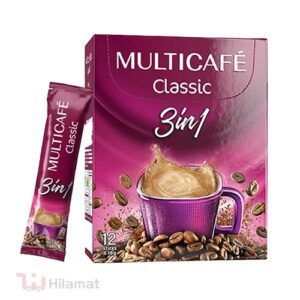 کافی میکس کلاسیک 3 در 1 مولتی کافه - 12 عددی