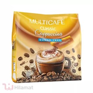 کاپوچینو بدون شکر مولتی کافه- 20 عددی