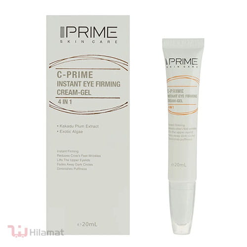 حیلا دور چشم پرایم ژل کرم سفت کننده دور چشم پریم مدل C-Prime 4in1