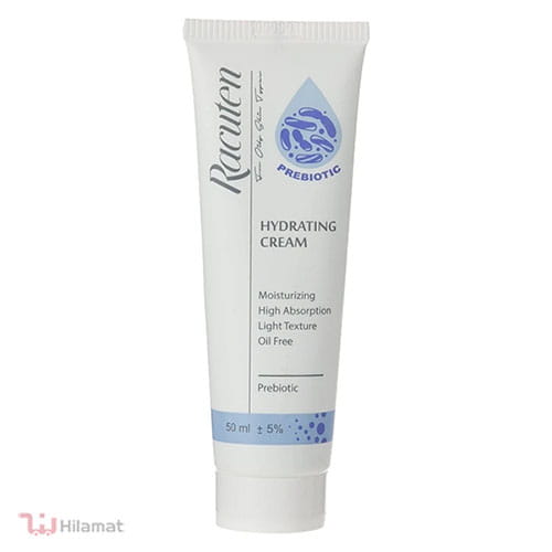 حیلامات راکوتن آبرسان کرم آبرسان راکوتن مناسب پوست چرب و مختلط حجم 50 میلی لیتر