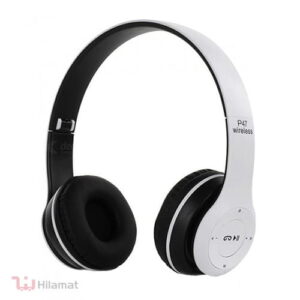 هدفون بلوتوثی مدل P47 رنگ سفید