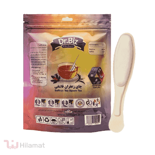 چای دمنوش چای زعفرانی قاشقی بیز