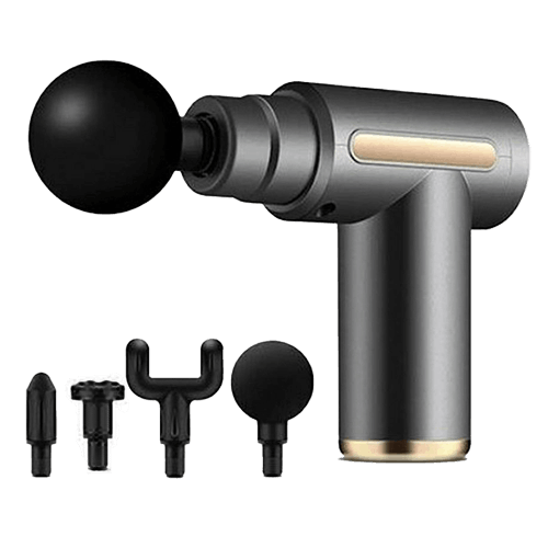 ماساژور تفنگی شارژی گان مدل MASSAGE GUN 620 رنگ طوسی