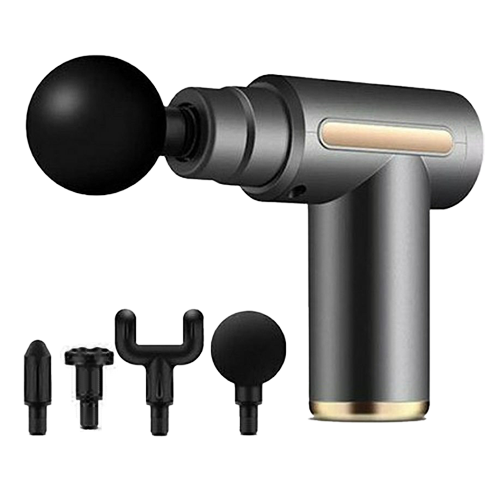 ماساژور تفنگی شارژی گان مدل MASSAGE GUN 620 رنگ طوسی