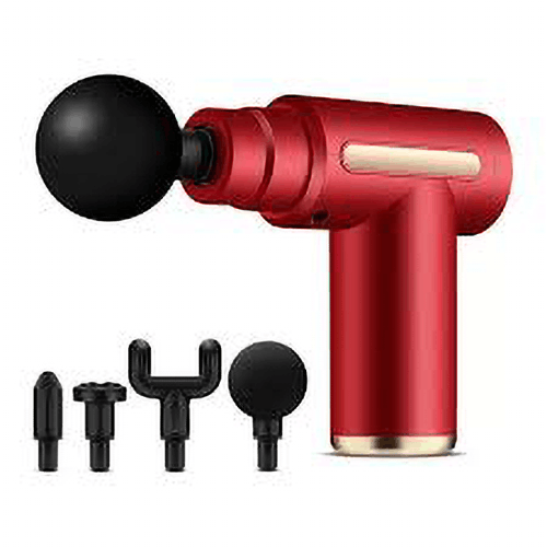 ماساژور تفنگی شارژی گان مدل MASSAGE GUN 620 رنگ قرمز
