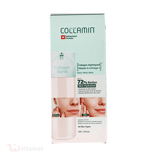 کرم مرطوب کننده کلاژن بانک کلامین Collamin Collagen Bank - Image 2
