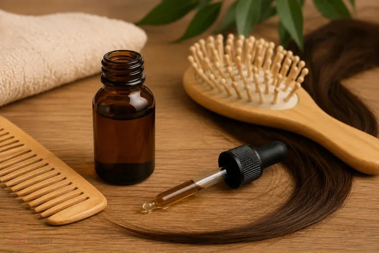 روغن کندش برای پرپشتی مو