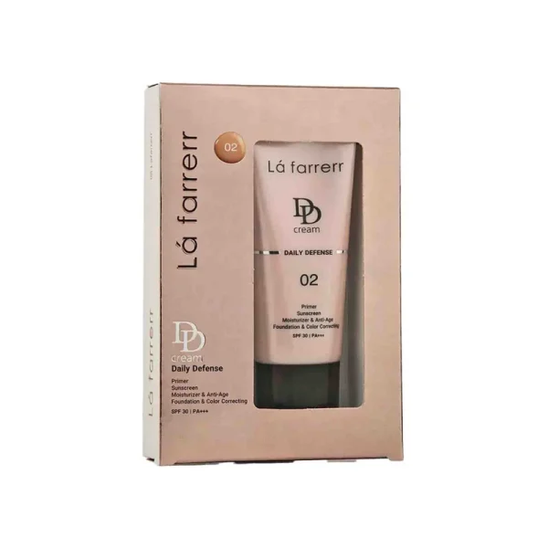دی دی کرم رنگی لافارر مدل SPF 30 ،02 مناسب انواع پوست، حجم 33 میلی لیتر